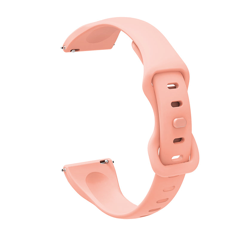 20mm Soft Silicone Smart Watch Band with 8-shaped Buckle Replacement Wrist Strap 20mm Soft Silicone Smart Watch Band with 8-shaped Buckle Replacement Wrist Strap
